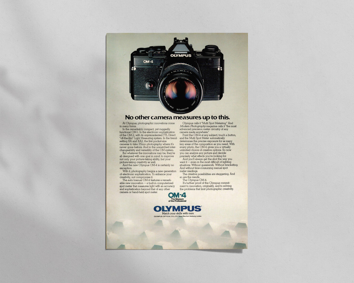 Olympus—OM-4 SLR Camera