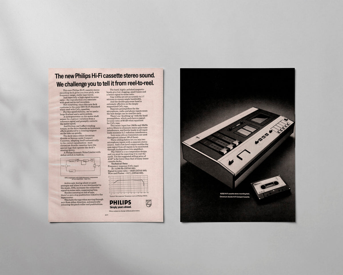Philips—N2510 Cassette Recorder