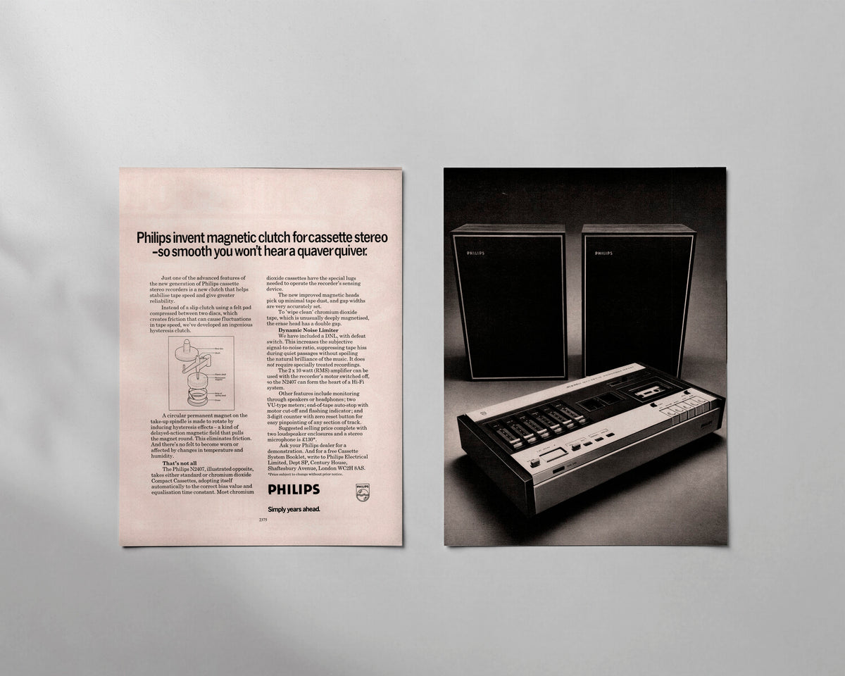 Philips—N2407 Cassette Recorder