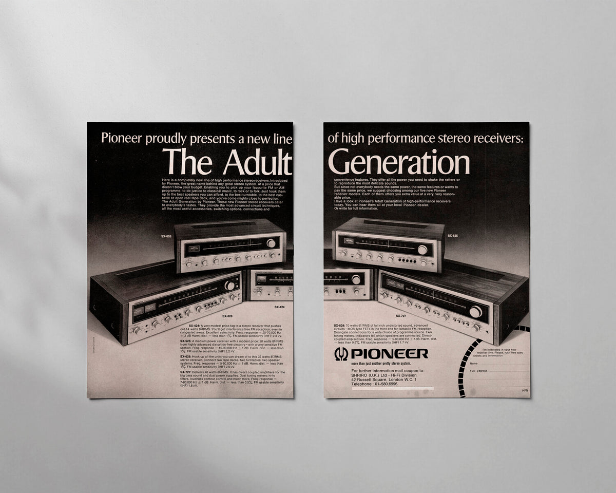 Pioneer—“The Adult Generation”