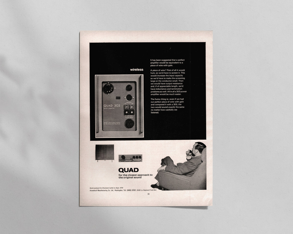 QUAD—305 Power Amplifier