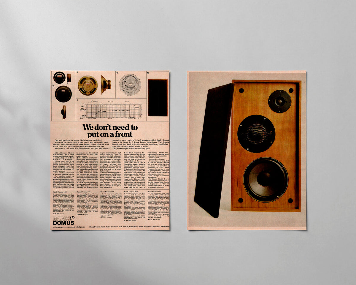 Rank Domus—250 Speaker