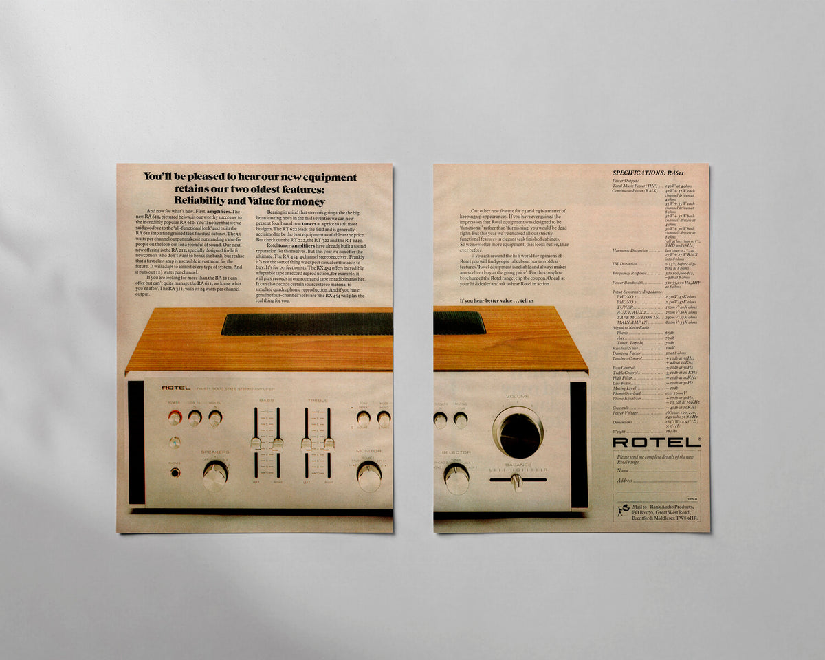 Rotel—RA-611 Amplifier