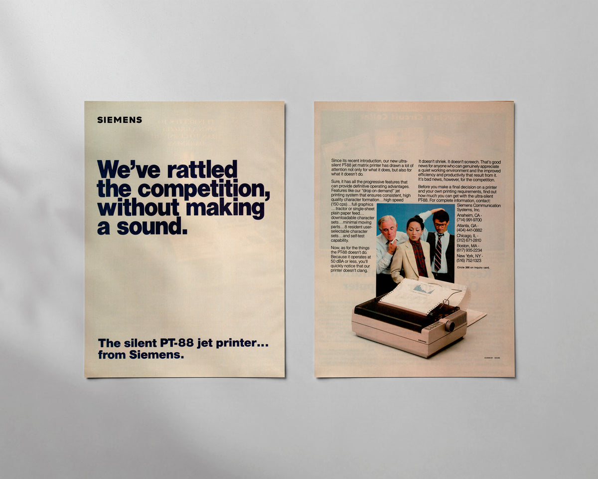 Siemens—PT-88 Jet Matrix Printer