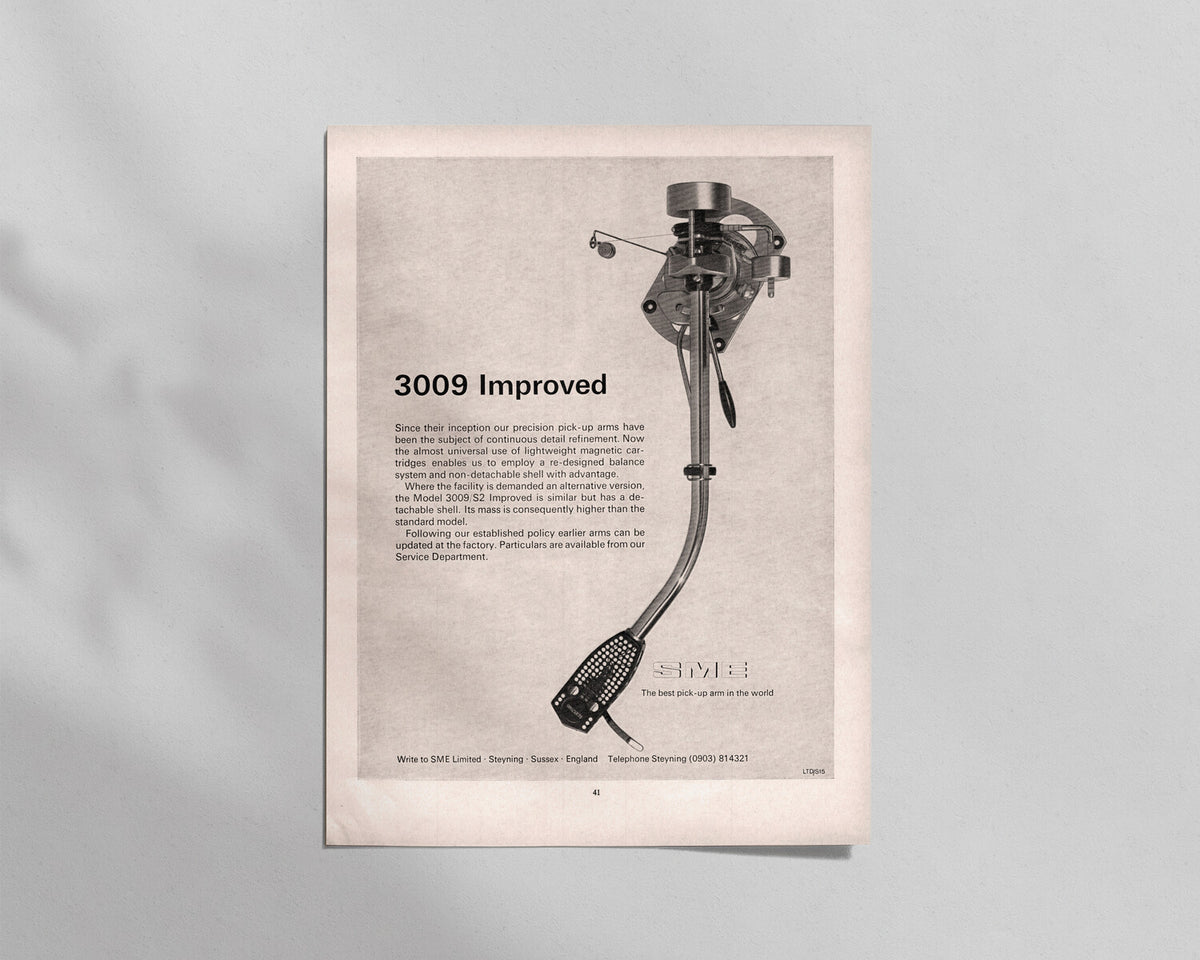 SME—“The best pick-up arm in the world”