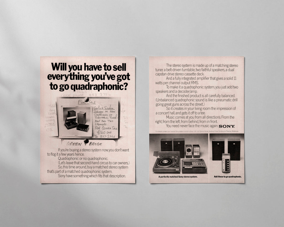 Sony—Quadrophonic System