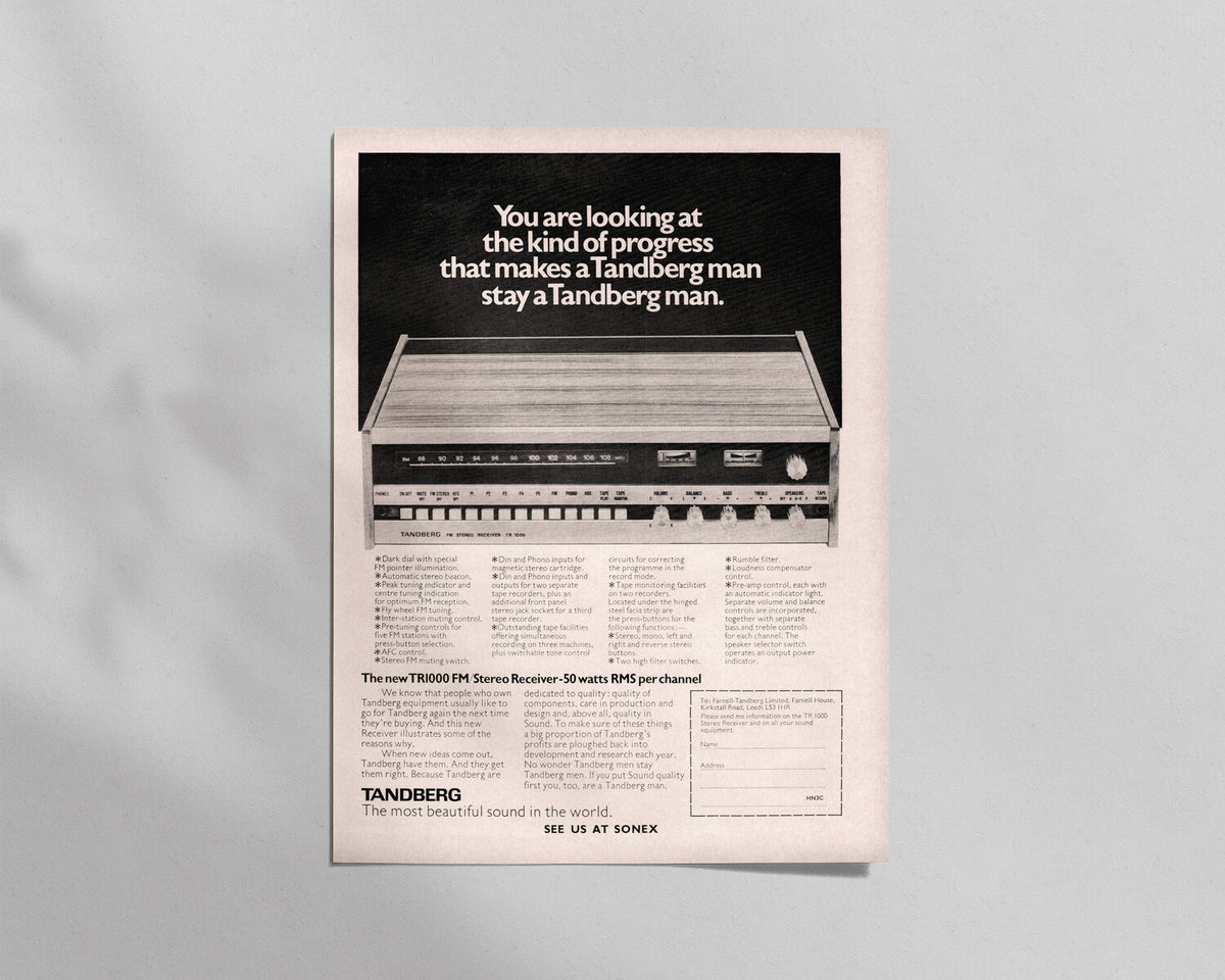 Tandberg—TR 1000 Receiver