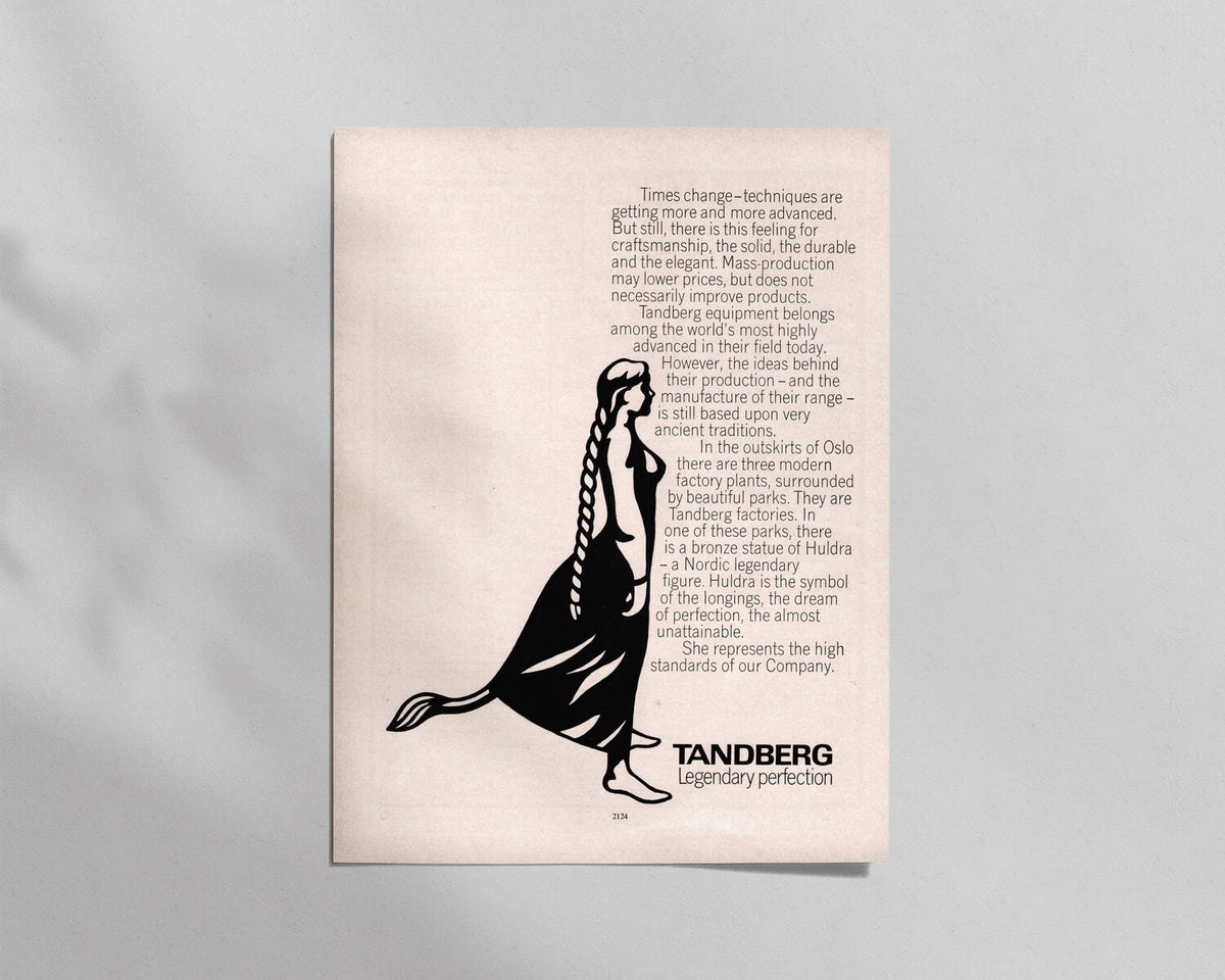 Tandberg—“Legendary perfection”