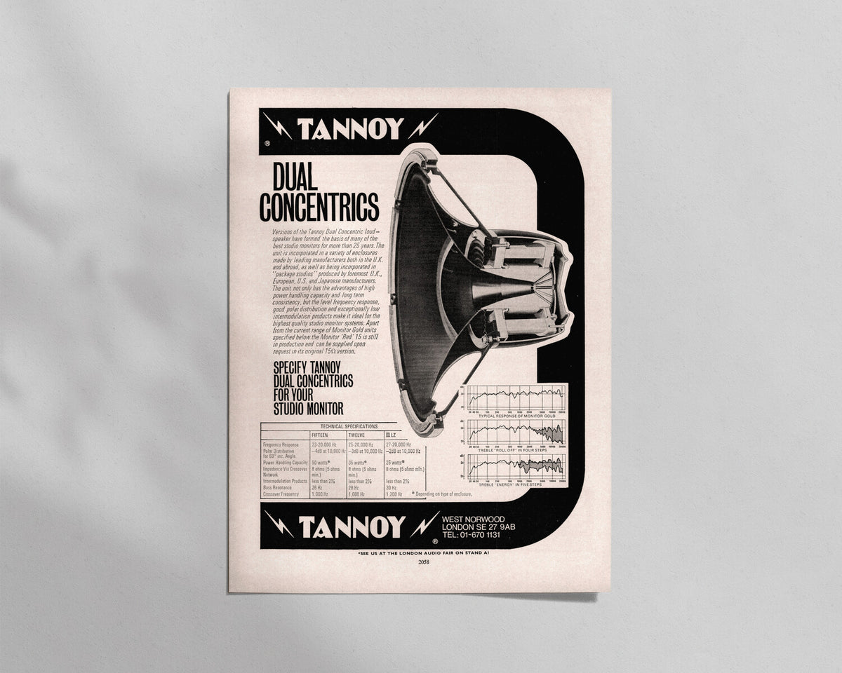 Tannoy—“Dual concentrics”