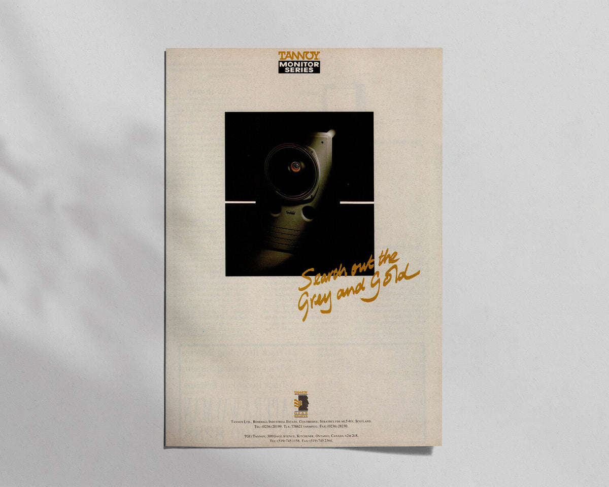 Tannoy—Monitor Series