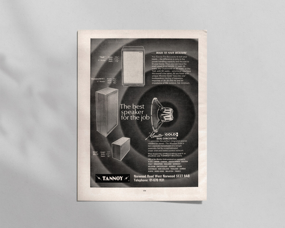 Tannoy—The Monitor Gold