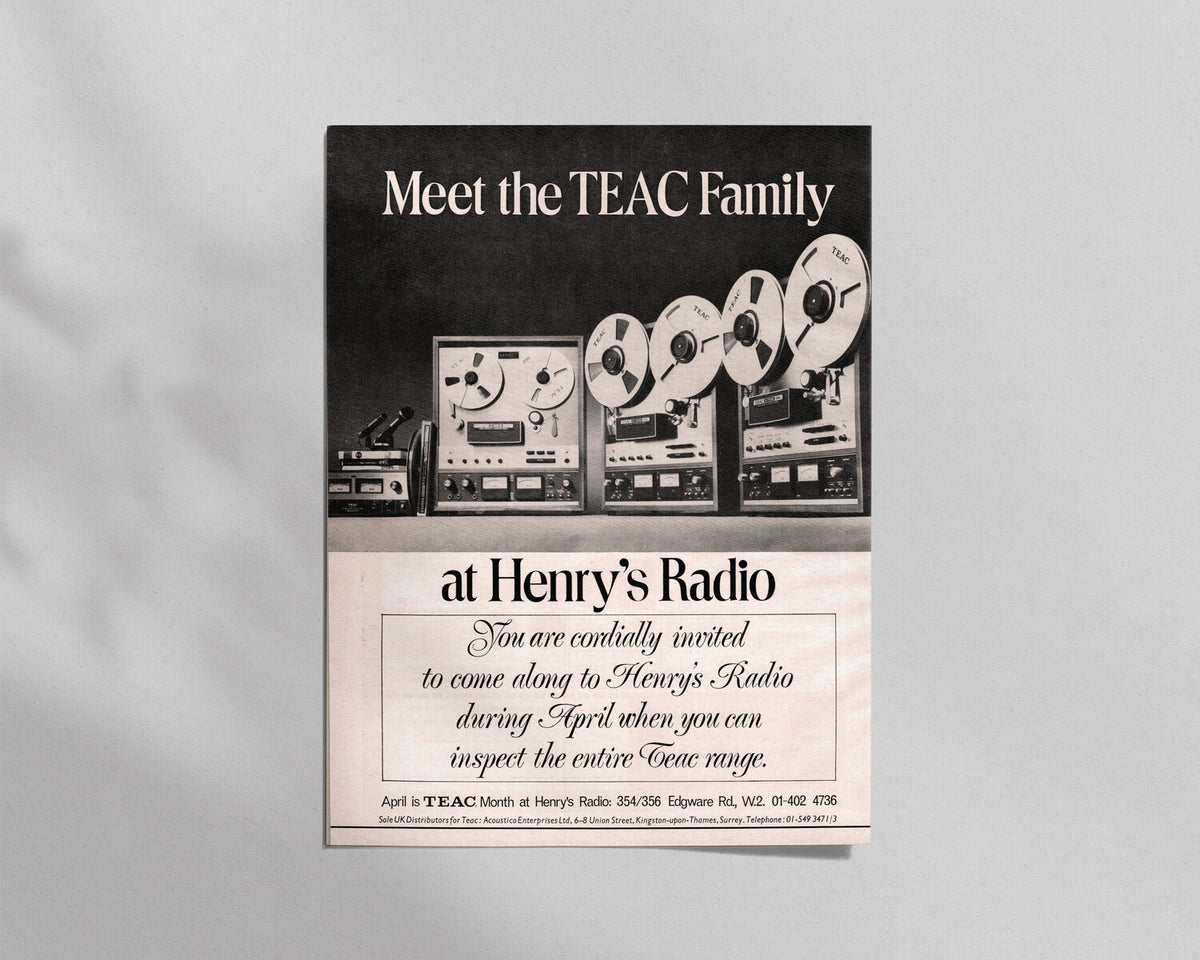 TEAC—“Meet the TEAC Family”