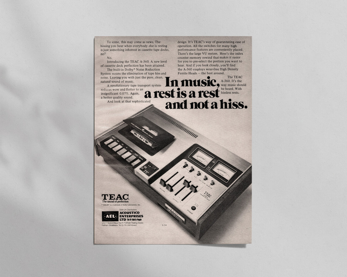 TEAC—A-360 Cassette Deck