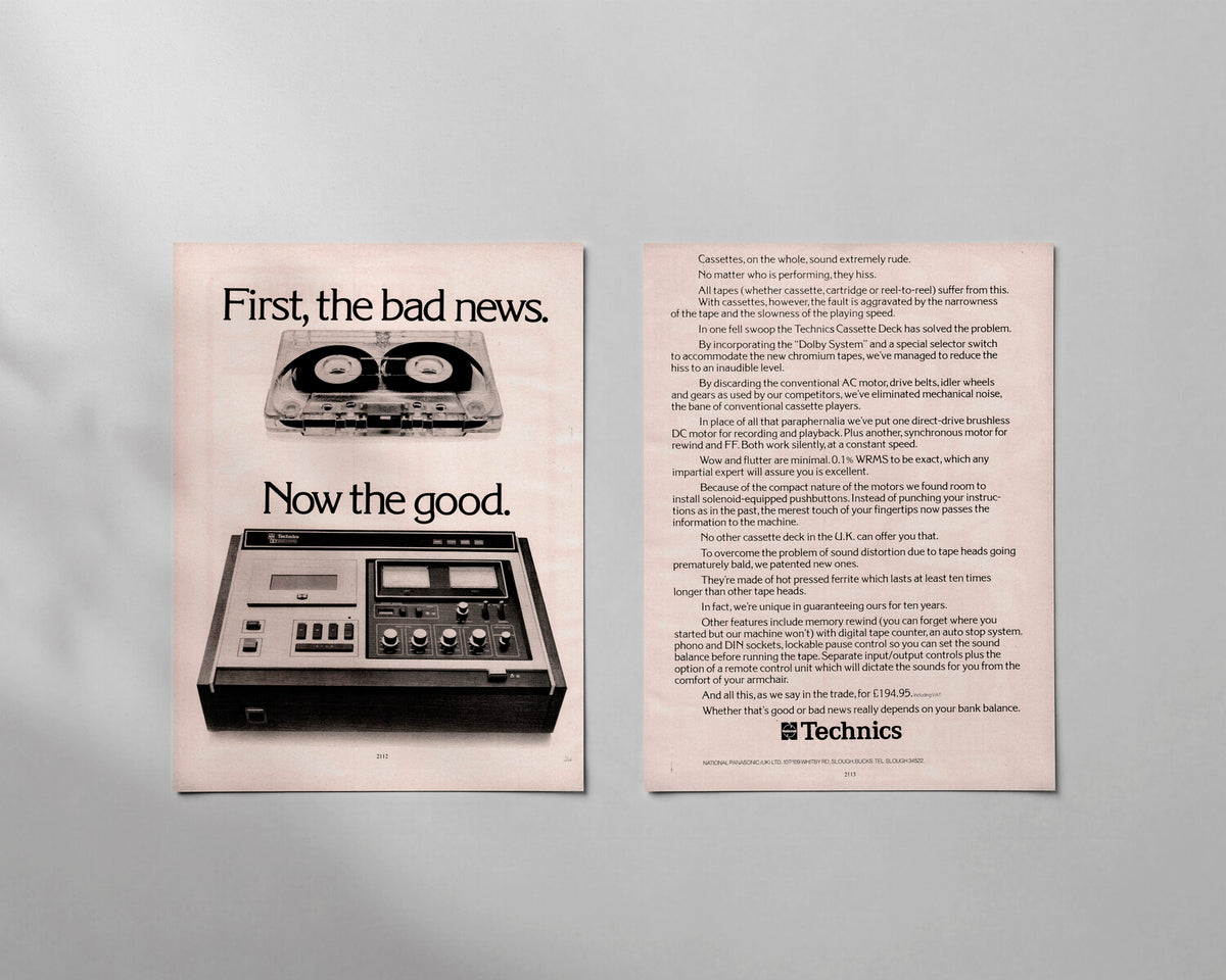 Technics—Cassette Deck