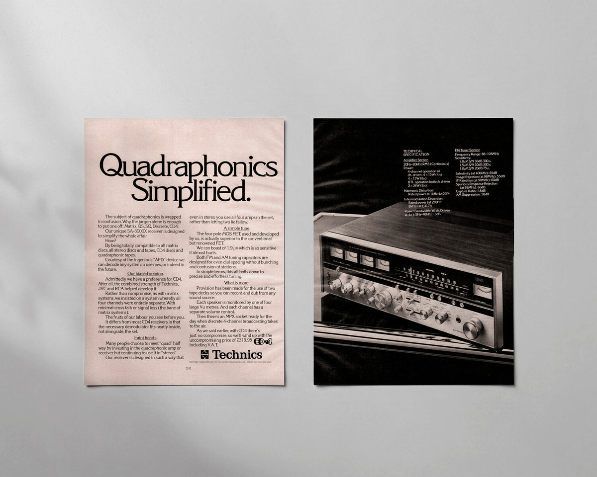 Technics—SA-8000X Receiver