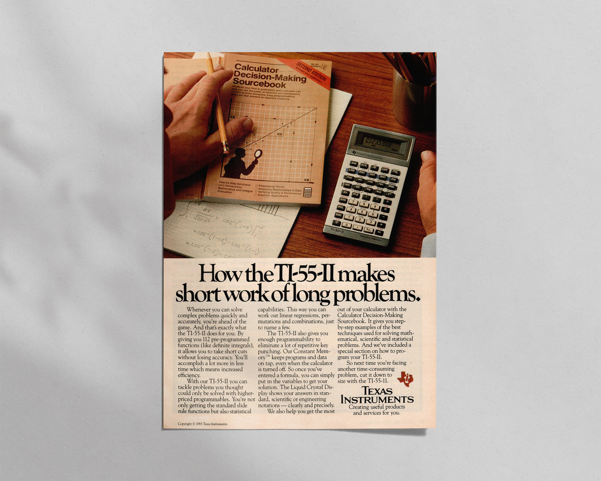 Texas Instruments—TI-55-II Calculator