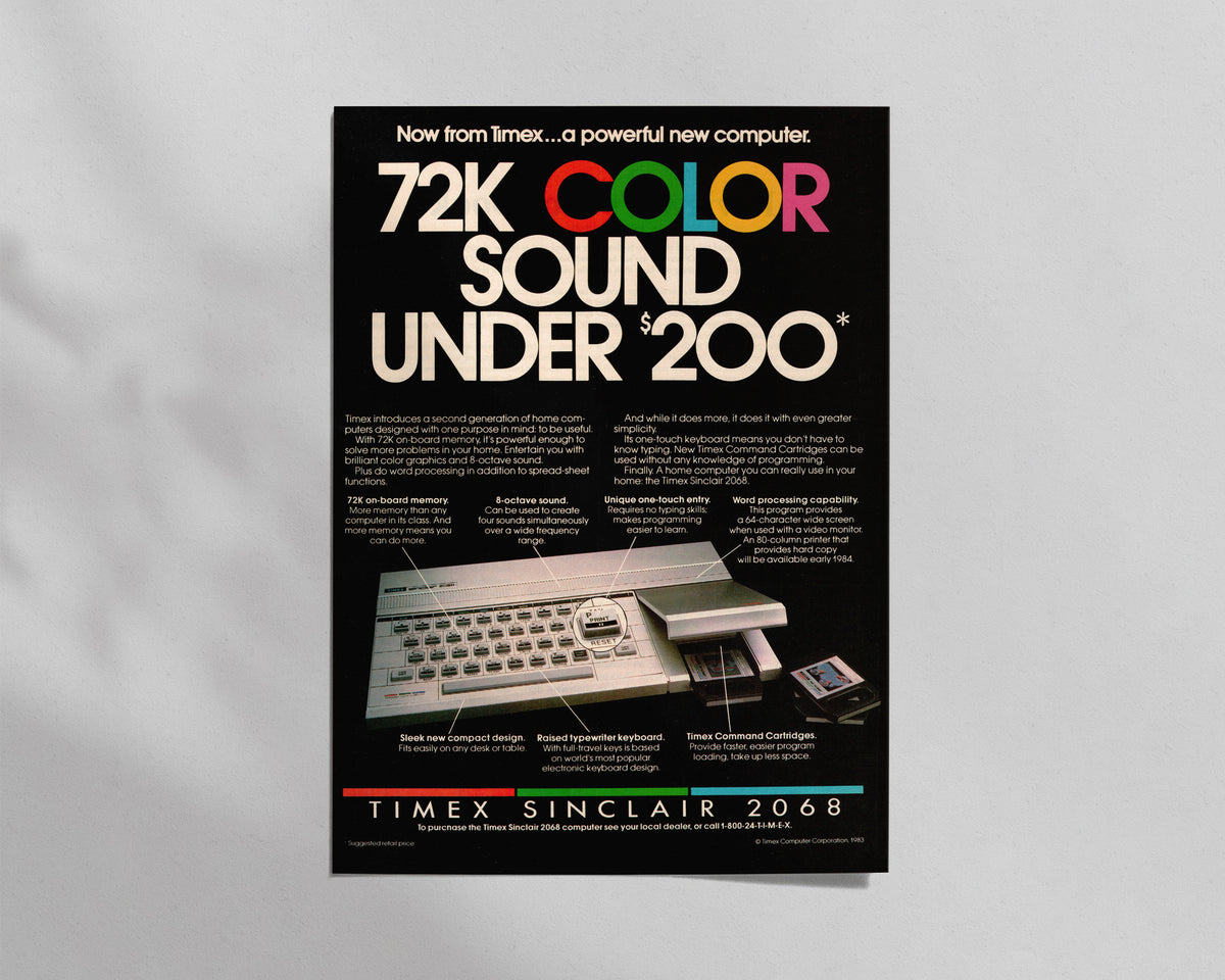 Timex—Sinclair 2068 Home Computer