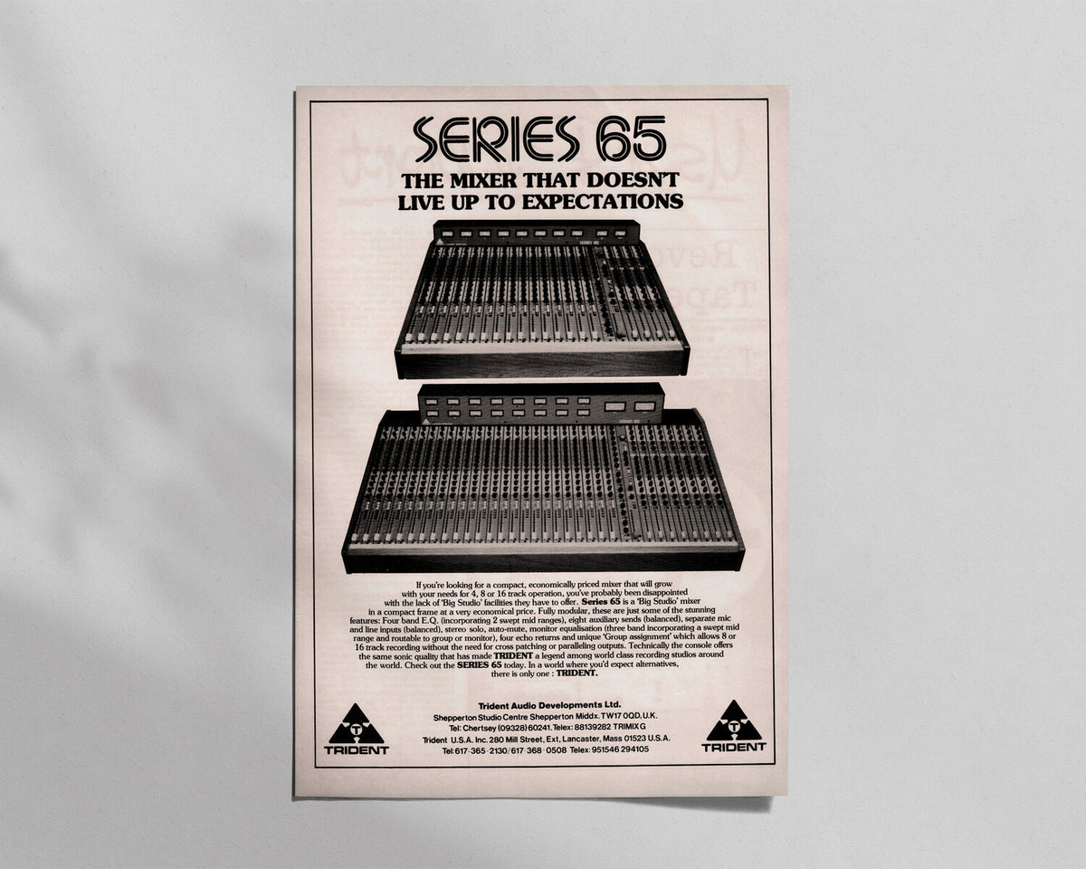 Trident—Series 65 Mixer