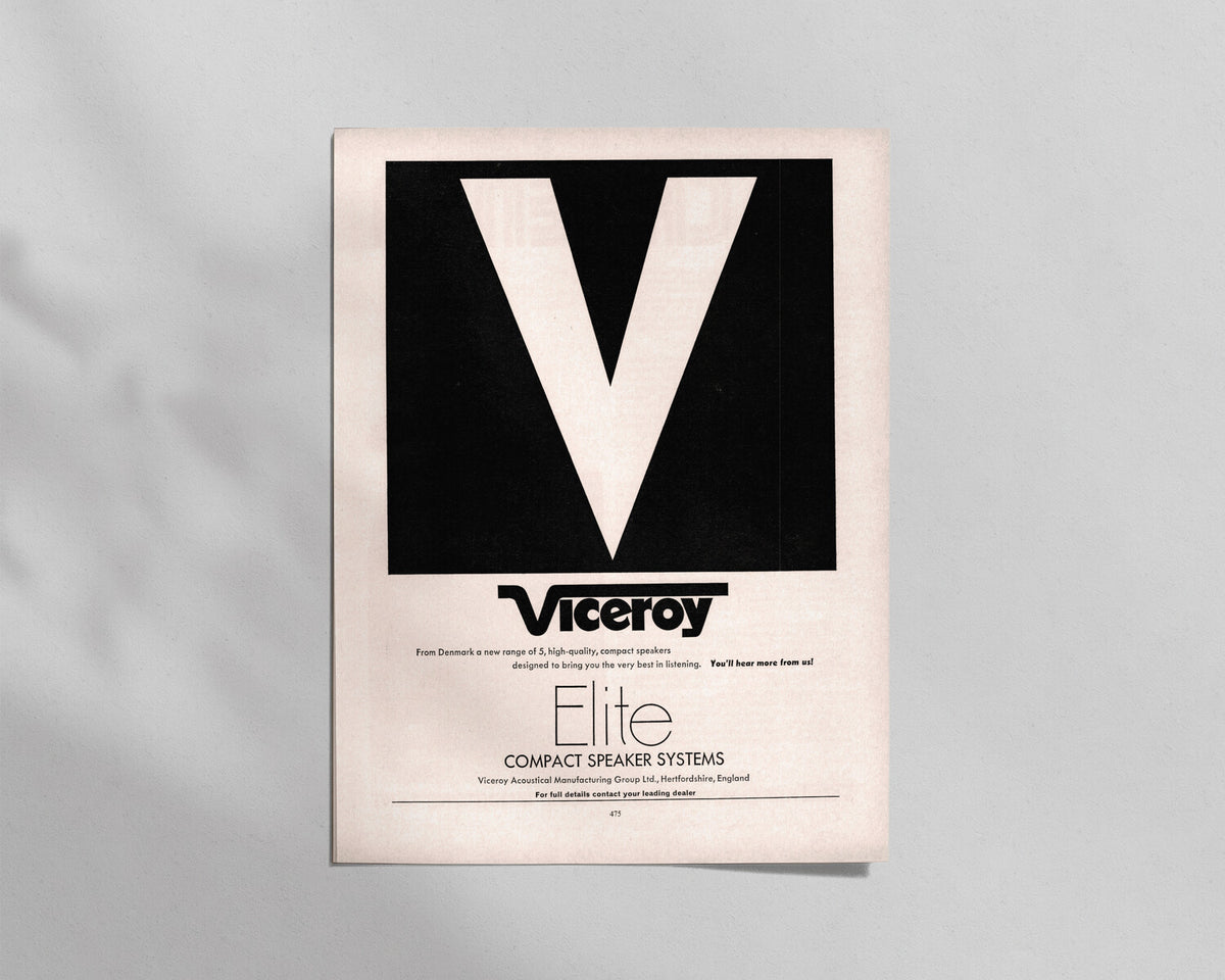 Viceroy—Elite Speaker Range