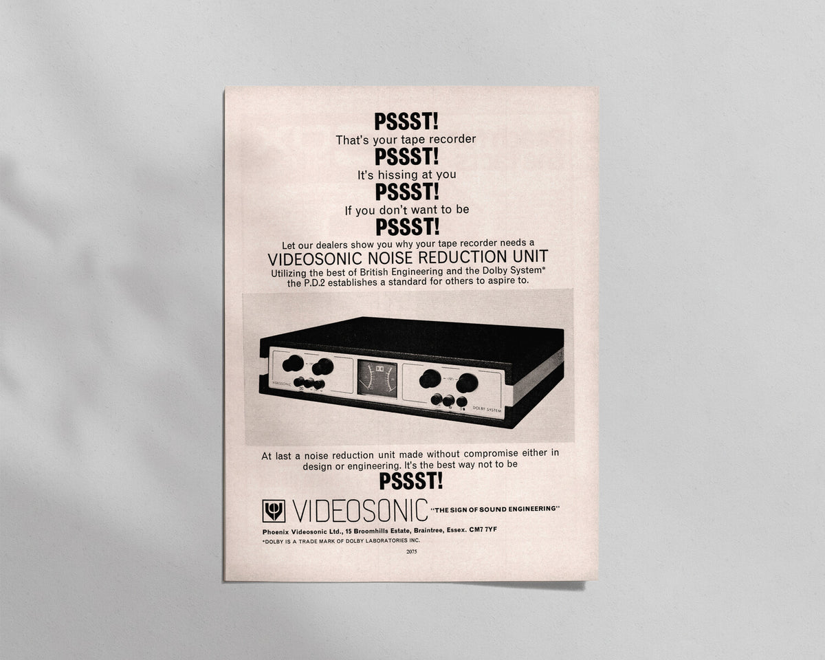 Videosonic—Noise Reduction Unit